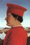 Piero della Francesca The Duke of Urbino painting